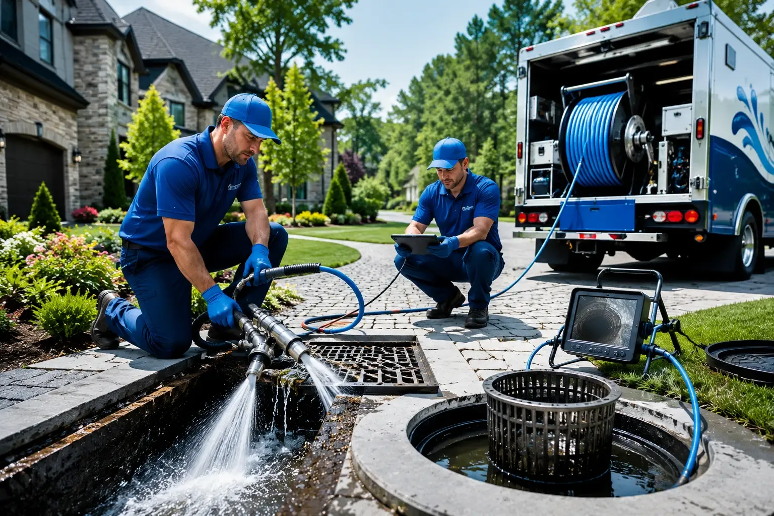 Local outdoor drain cleaning professionals in Pinconning, MI