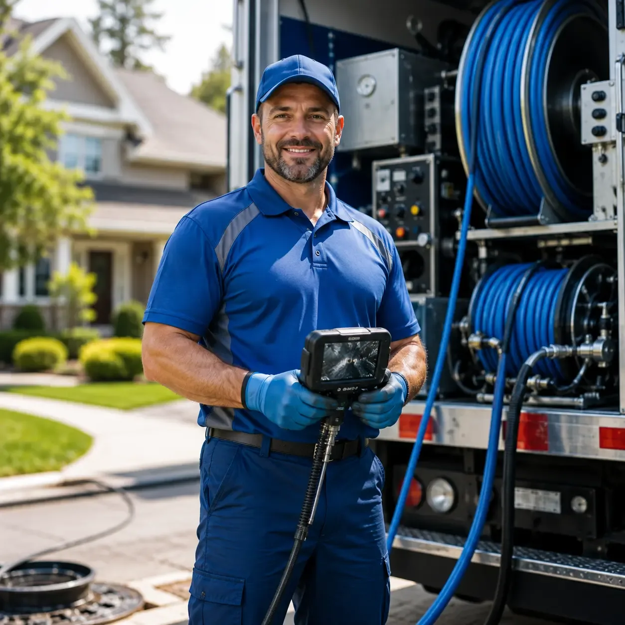 Local outdoor drain cleaning specialists in Pinconning, MI